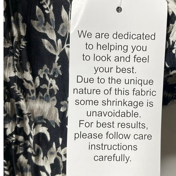 Roaman's Florals‎ Dress 3/4 Sleeves Size 12 - Picture 4 of 9